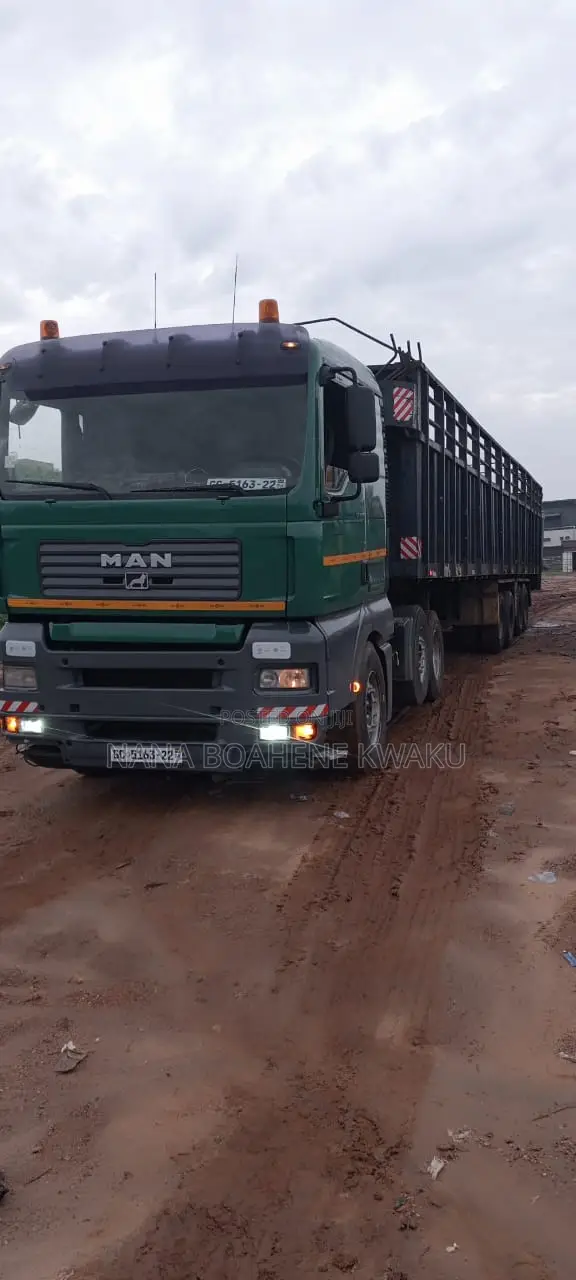Man Tga Truck With Bucket Trailer - Quick Sale