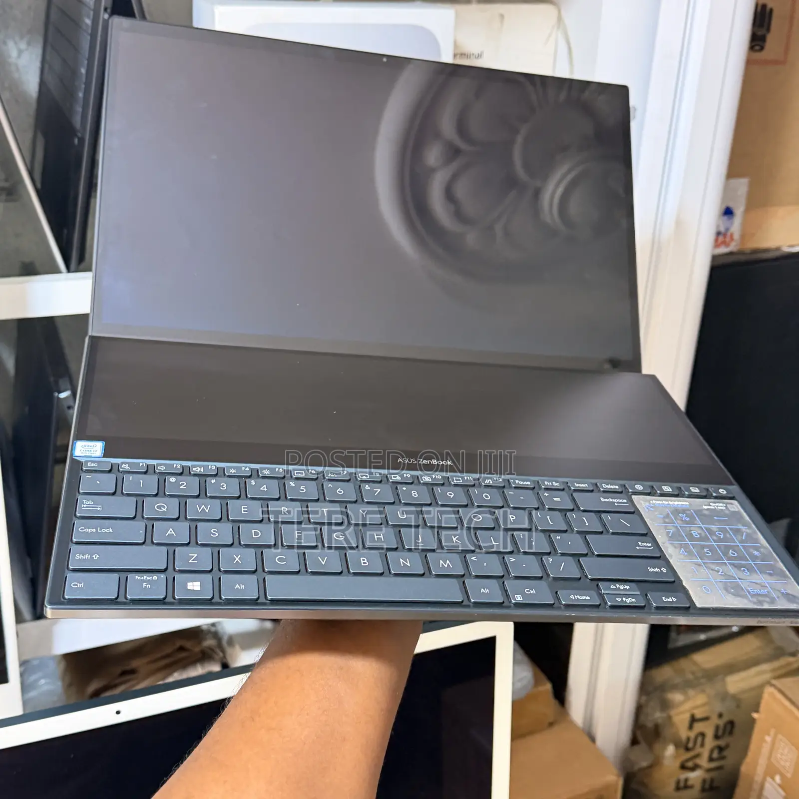 New Laptop Asus Zenbook Pro Duo 15 OLED 16GB Intel Core i7 SSD 1T