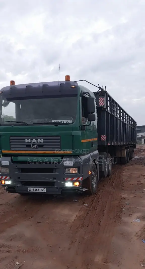 Man Tga Truck With Bucket Trailer - Quick Sale