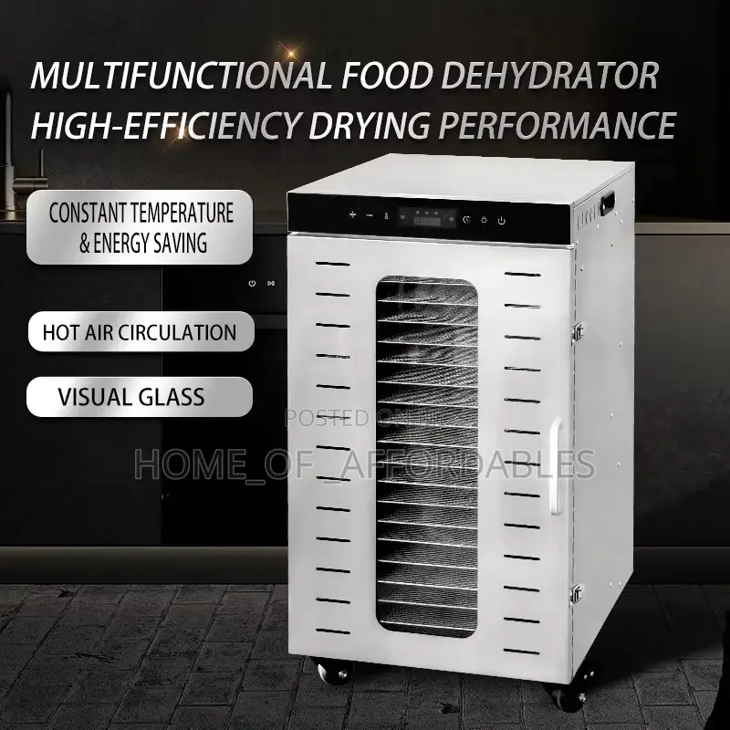 18 Tray Commercial Food Dehydrator