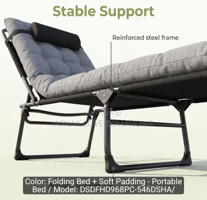 Medium Size Foldable Bed With Mattress