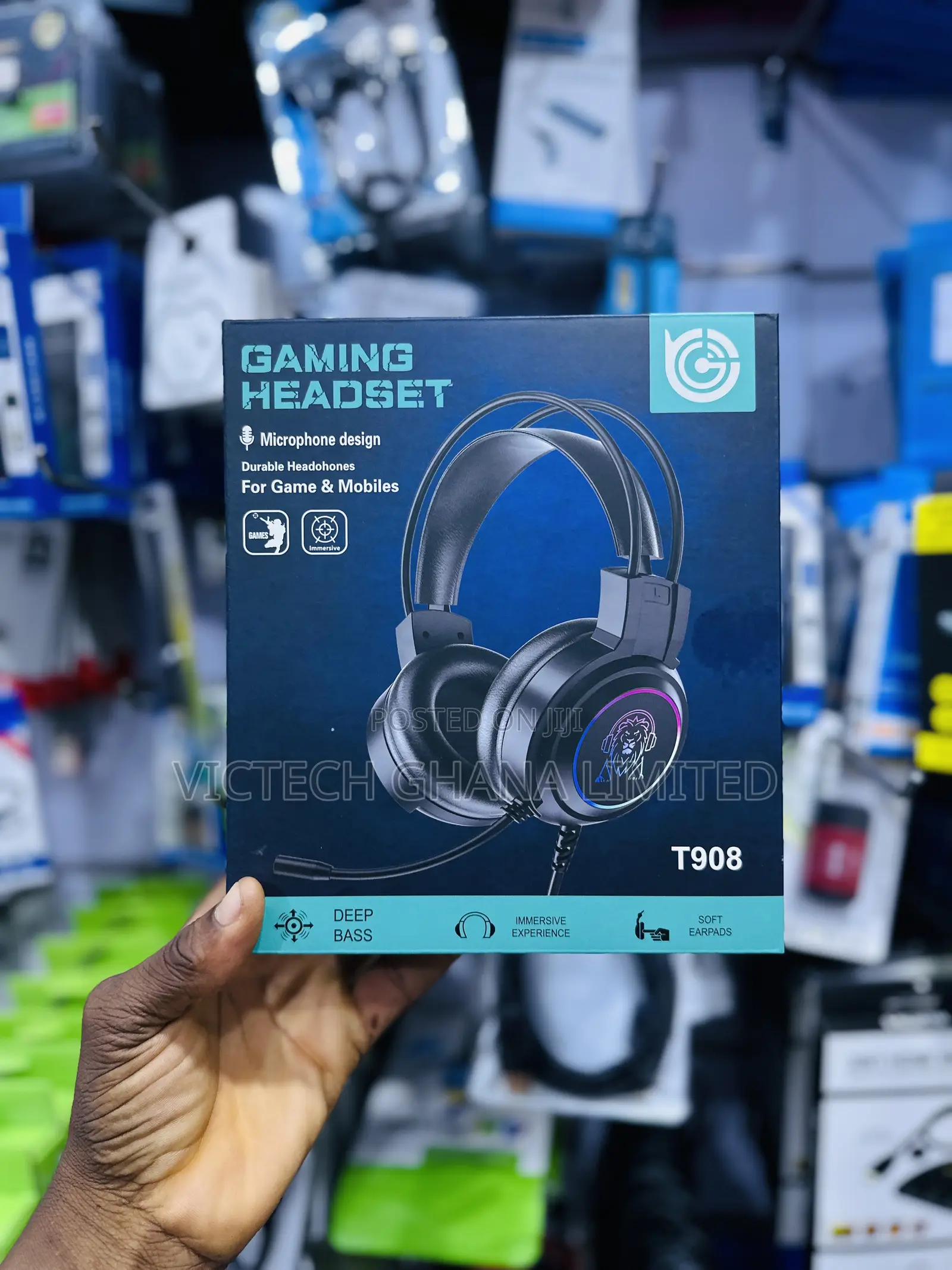 T908 Original Wired Gaming Headset