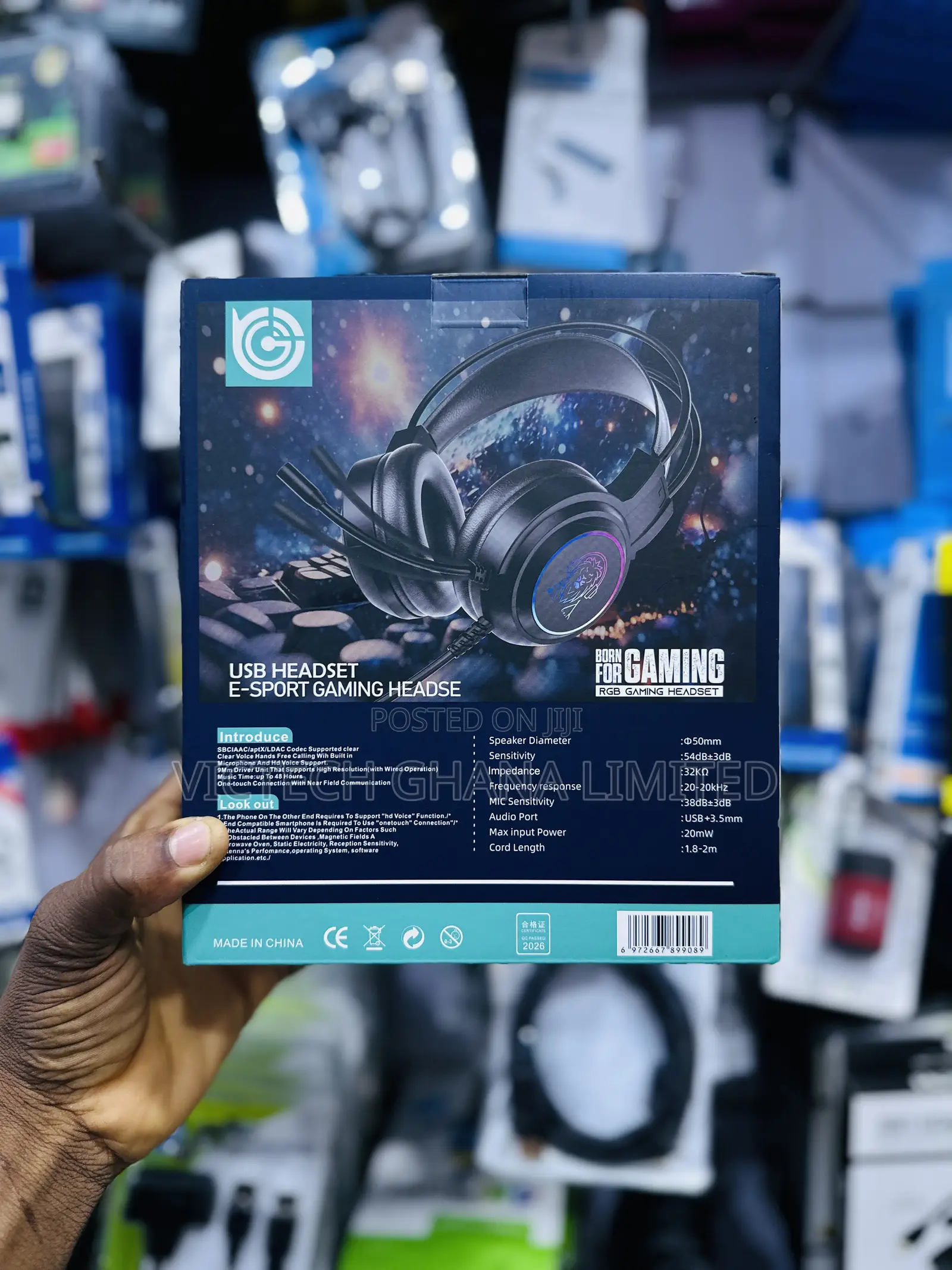 T908 Original Wired Gaming Headset