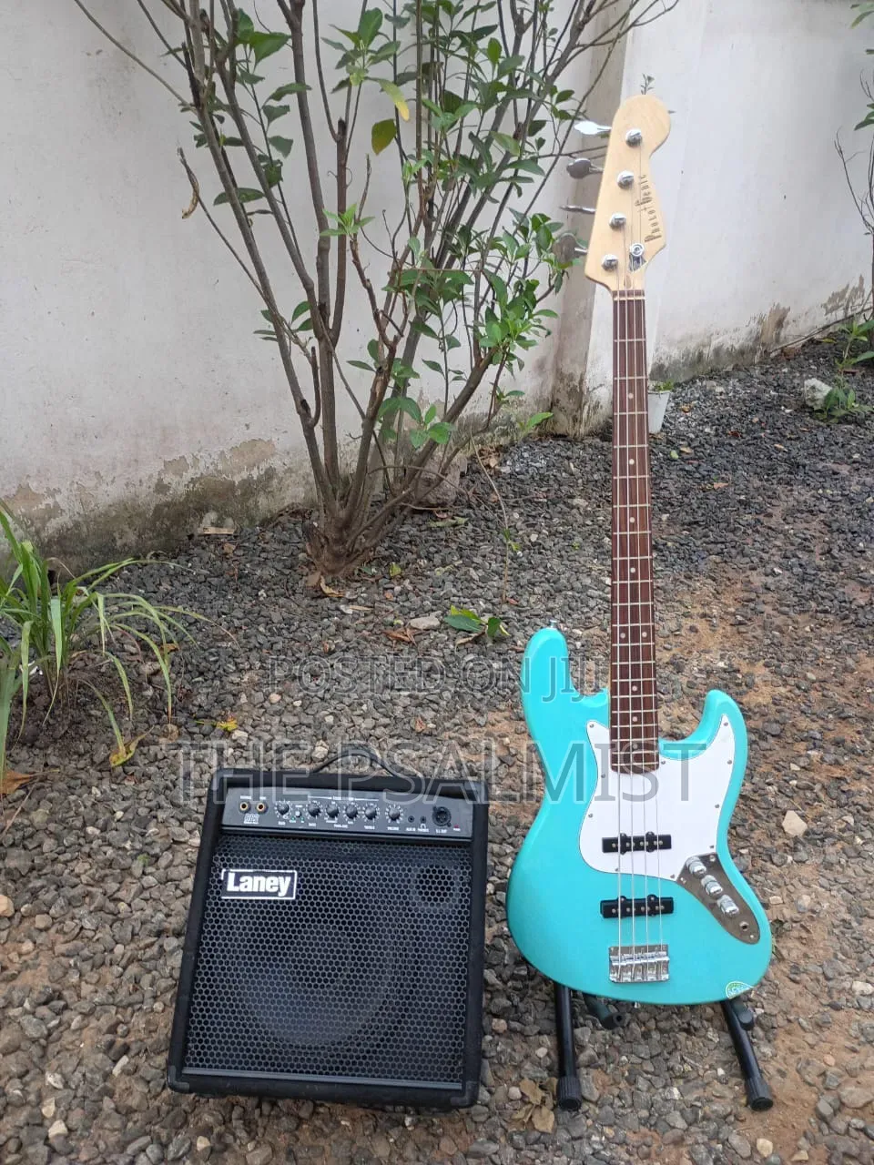 PhotoGenic JB- 240 4strings Bass Guitar Laney Richter RB2 Bass Combo