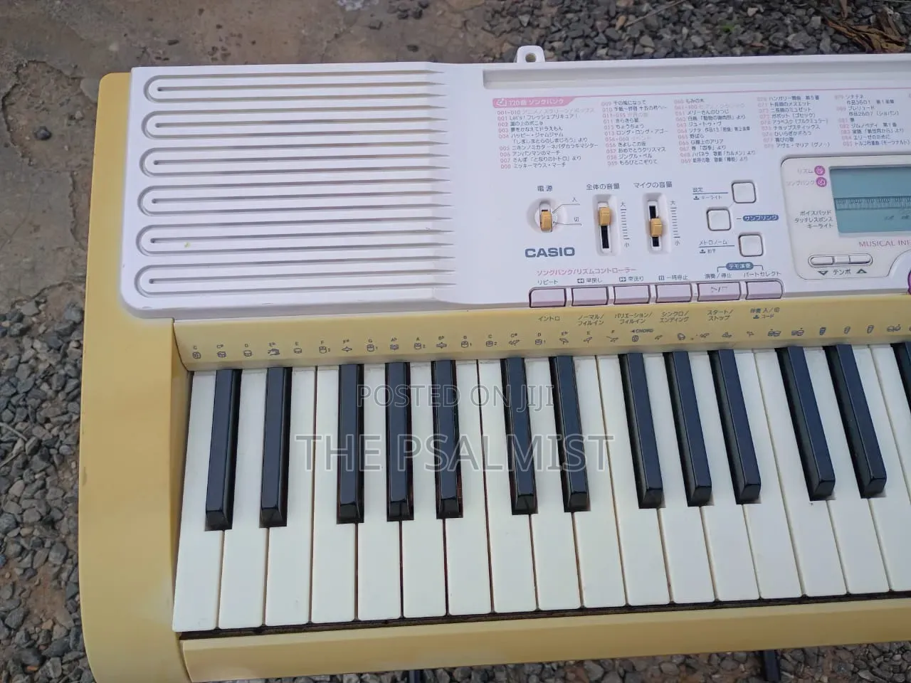 Casio LK 107 Has USB With an Adapter
