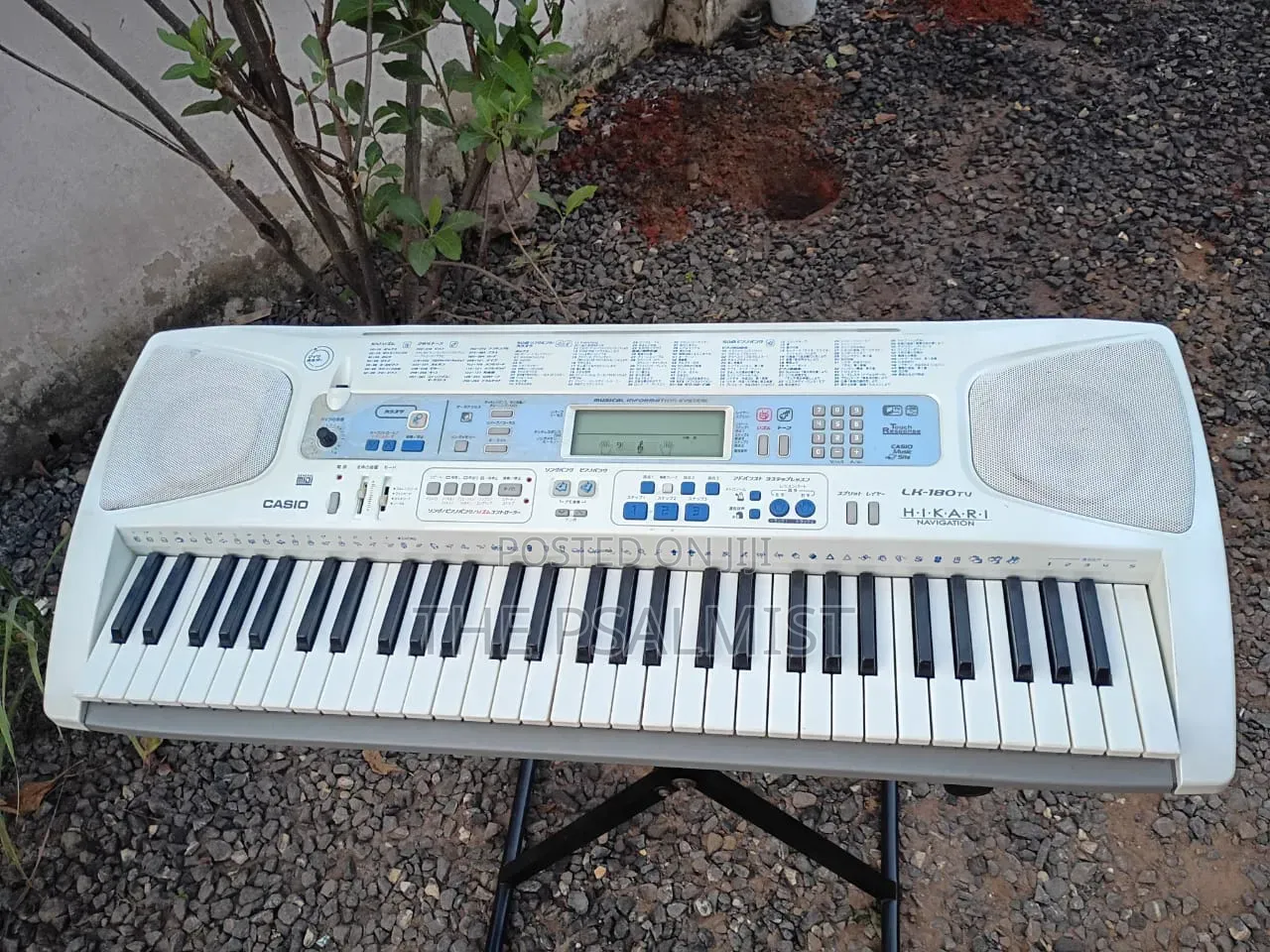 Casio LK 180 TV Has USB With an Adapter
