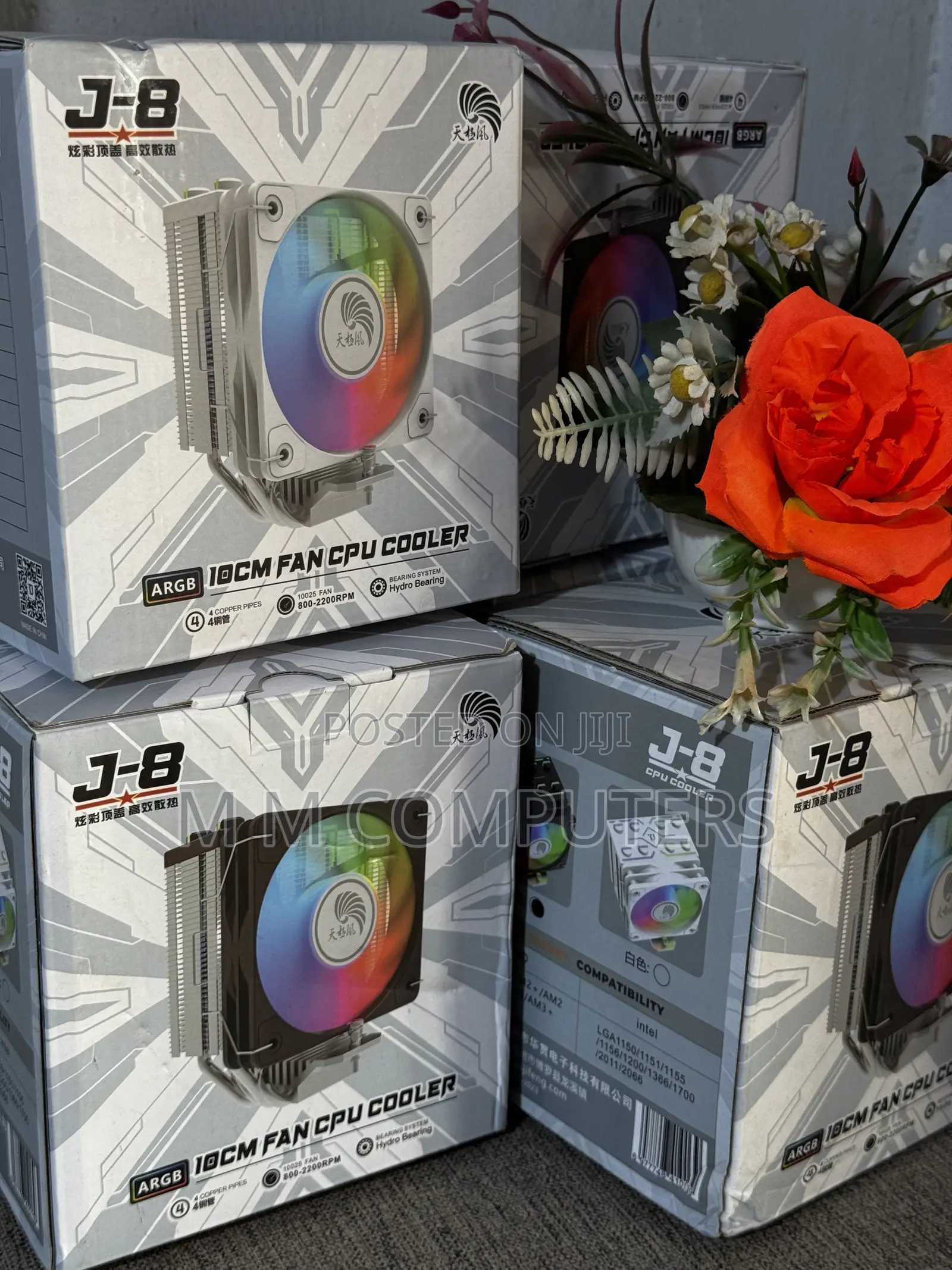 J8 RGB Cpu Cooler