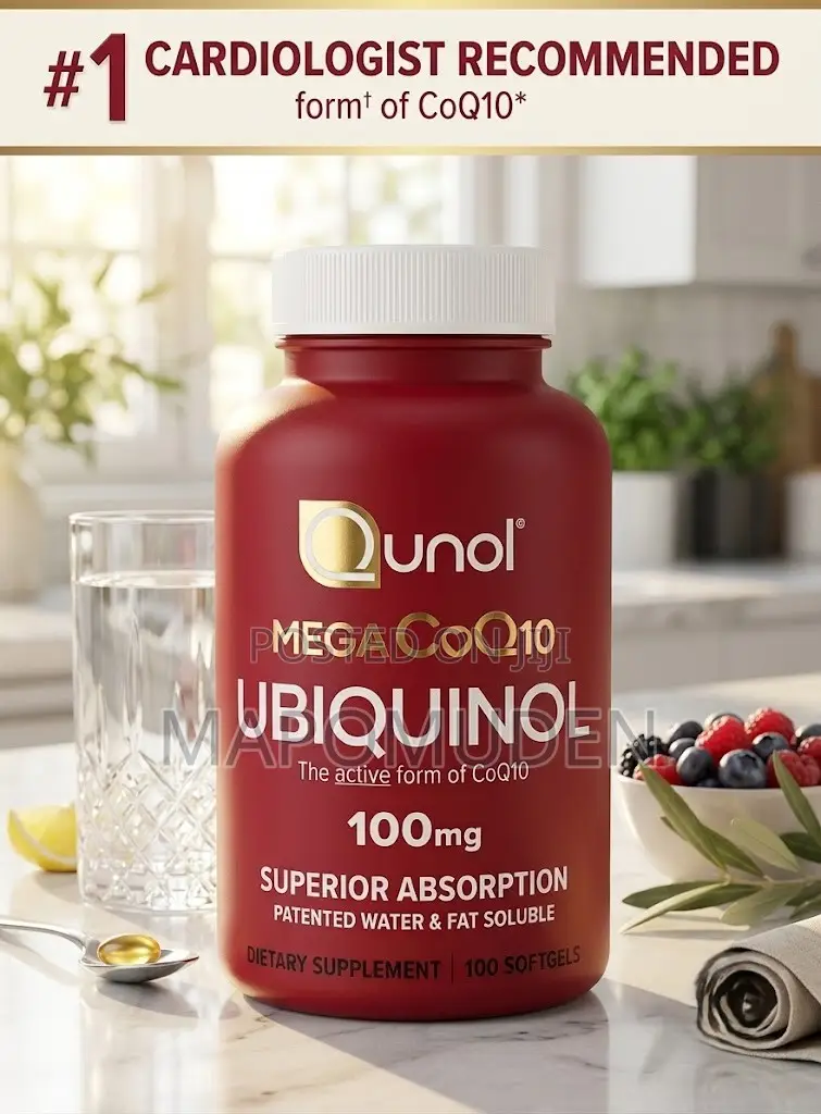Qunol Ubiquinol COQ10 100Mg (100 Softgels)