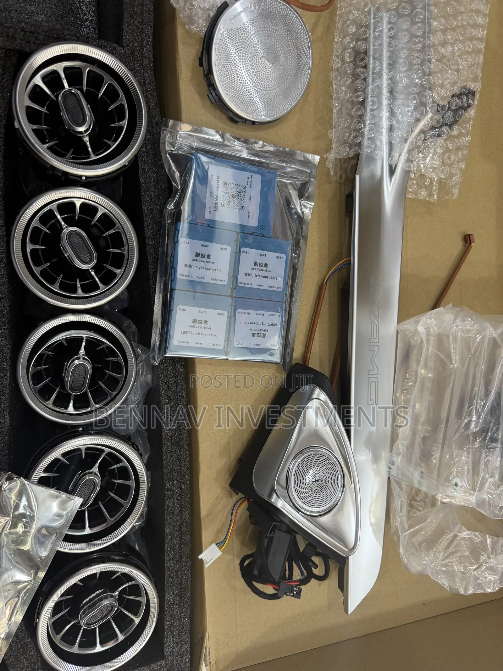 Original W205 Mercedes Benz C Class Ambient Light Kit 2015 - 2021