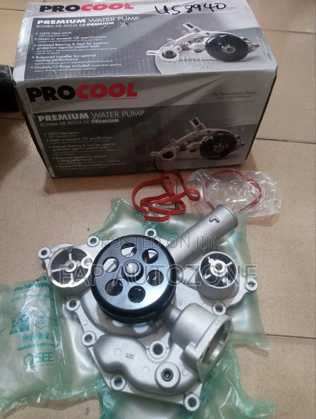 10616. Original Water Pump for RAM; Jeep; And Dodge Cars From USA