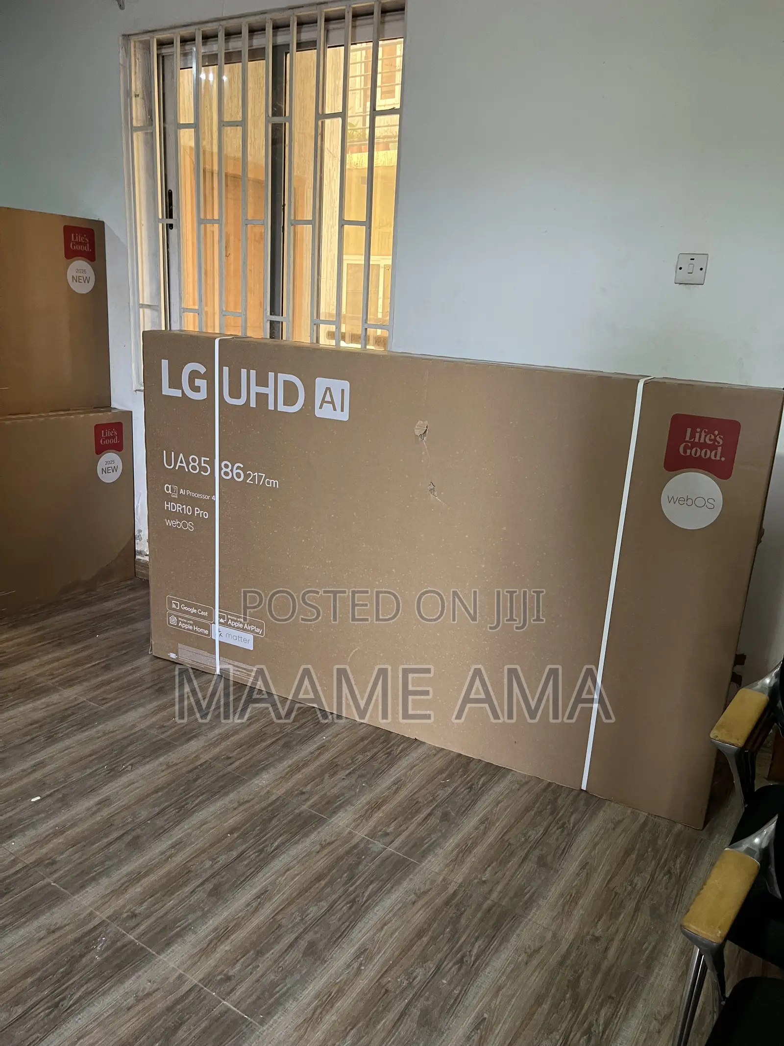 Big Screen 86 Inches UHD AI Smart TV