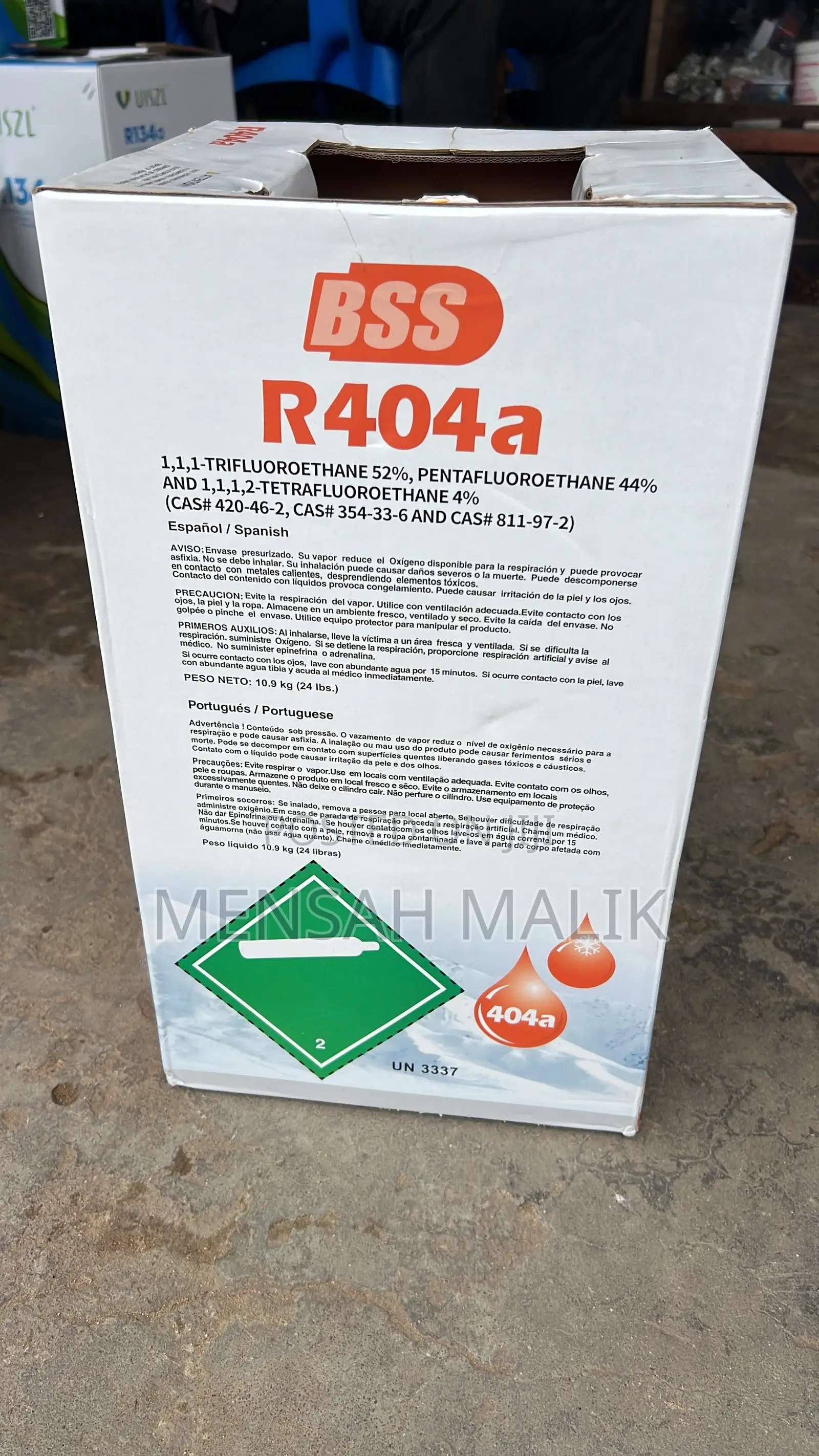 R404a Refrigerant Gas