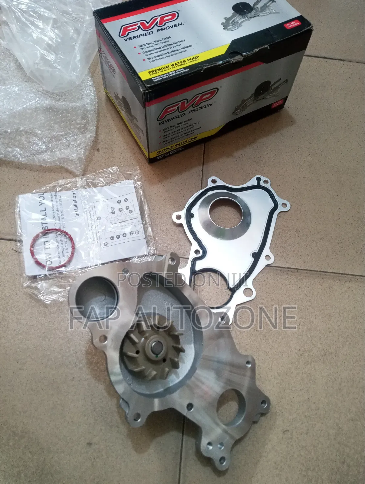 Genuine FVP FORD F150, Expedition, Transit,Mustang Water Pump From USA