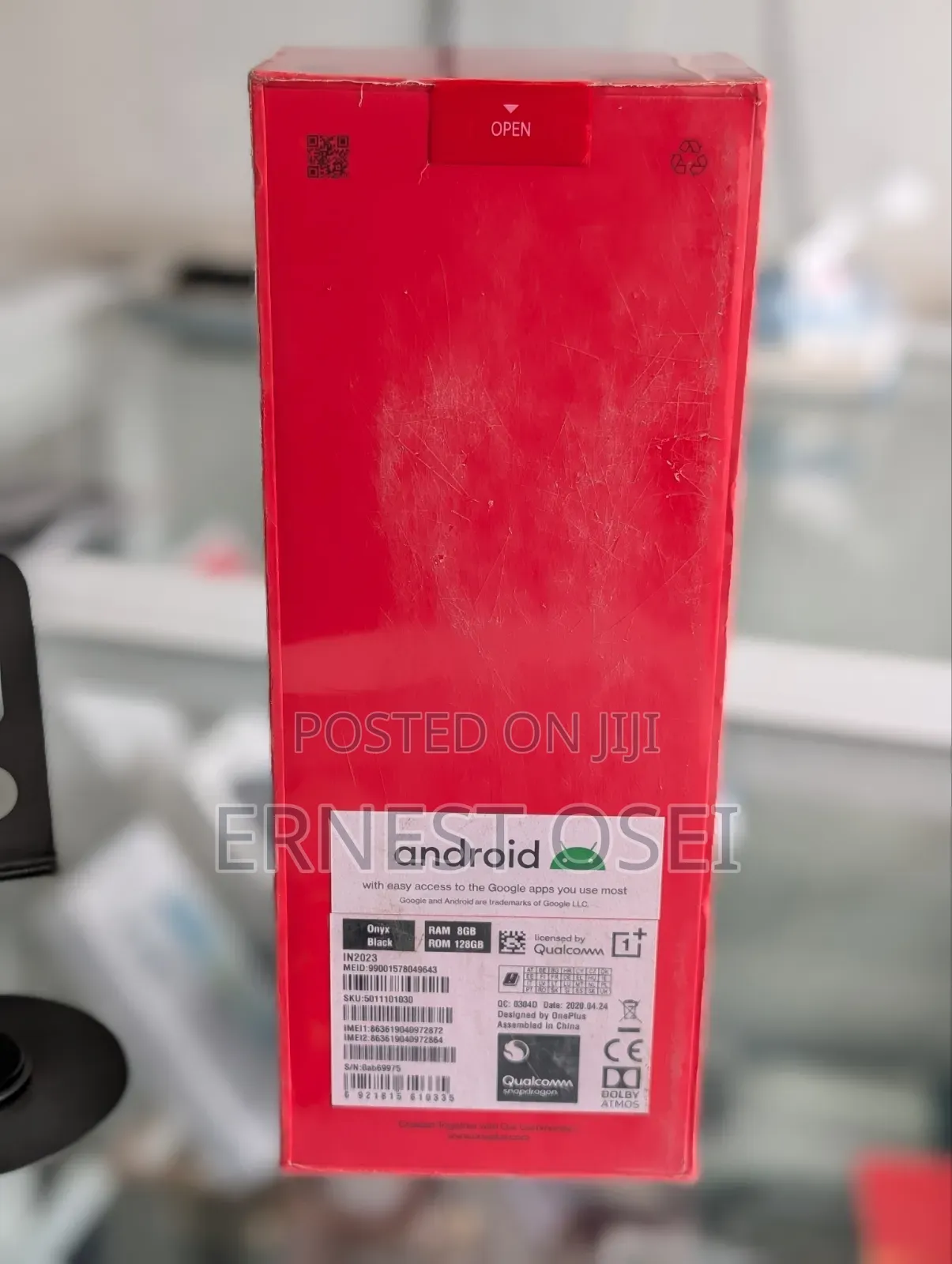 New OnePlus 8 Pro 128 GB Black