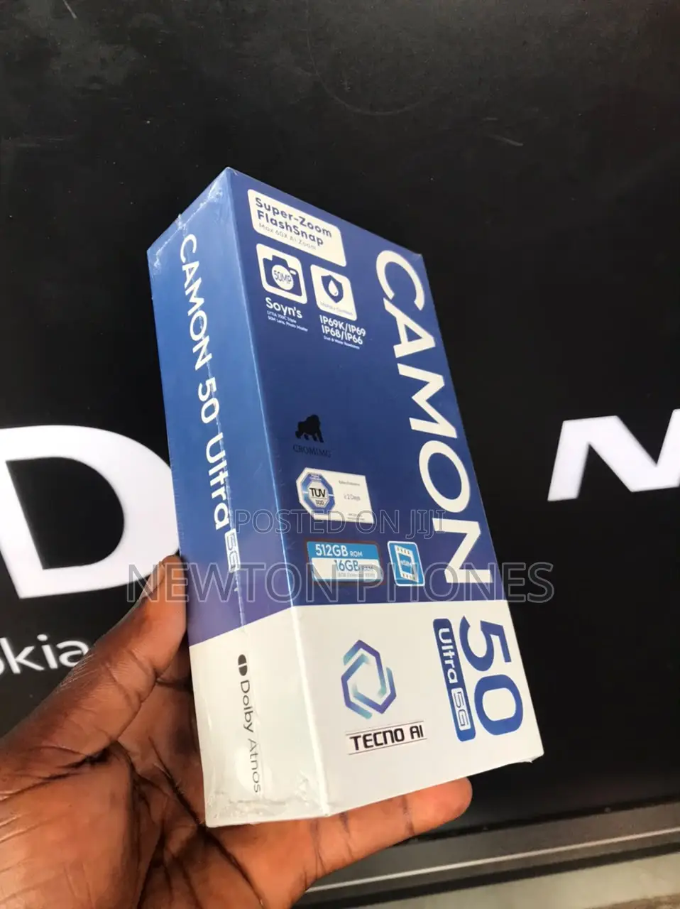 New Tecno Camon 50 Ultra 512 GB Black