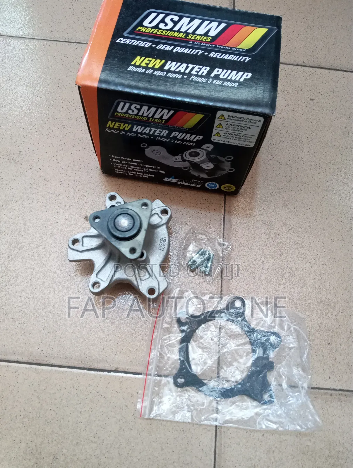 0451. Original USMW Toyota Yaris Water Pump Imported From USA