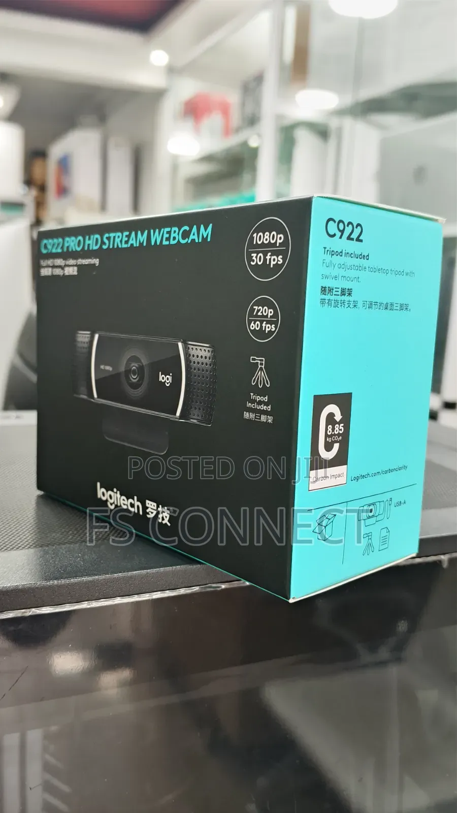 Logitech C922 Pro HD Stream Webcam