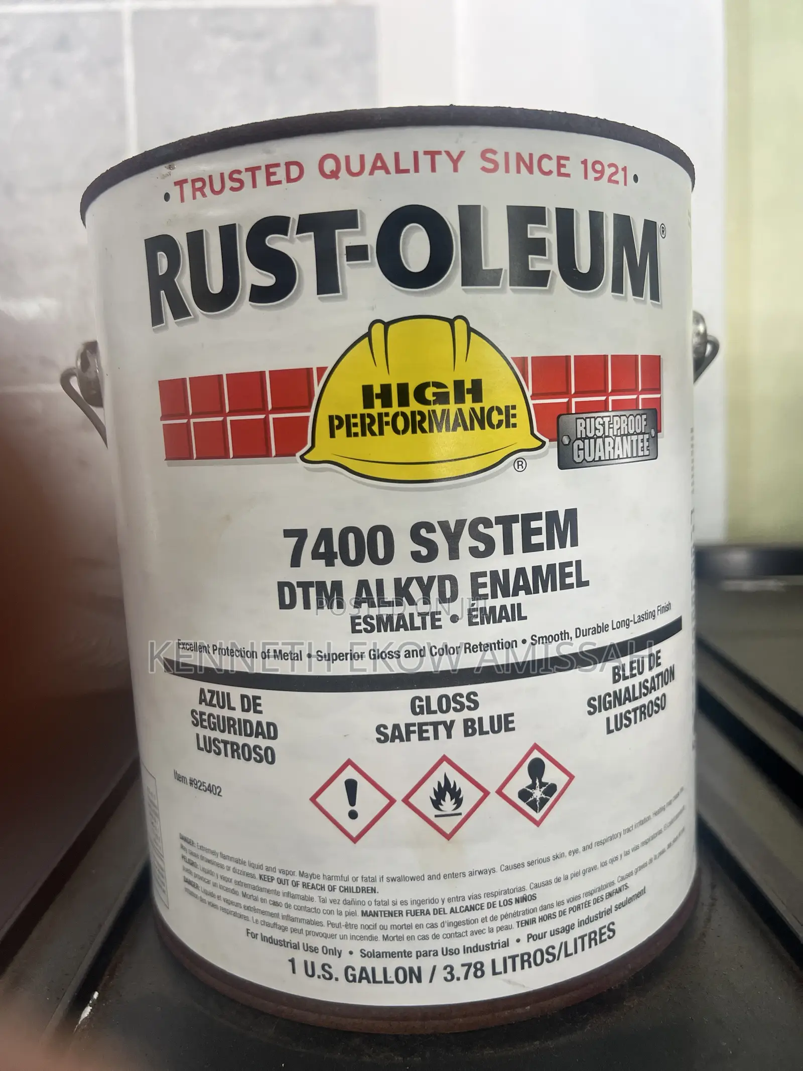 Rust Oleum High Performance ROC Alkdy