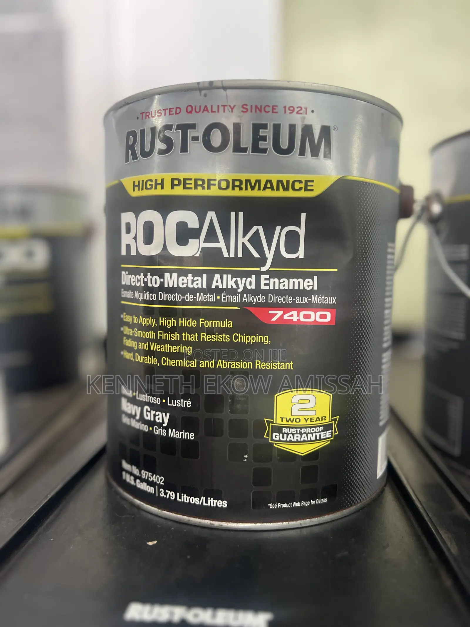 Rust Oleum High Performance ROC Alkdy
