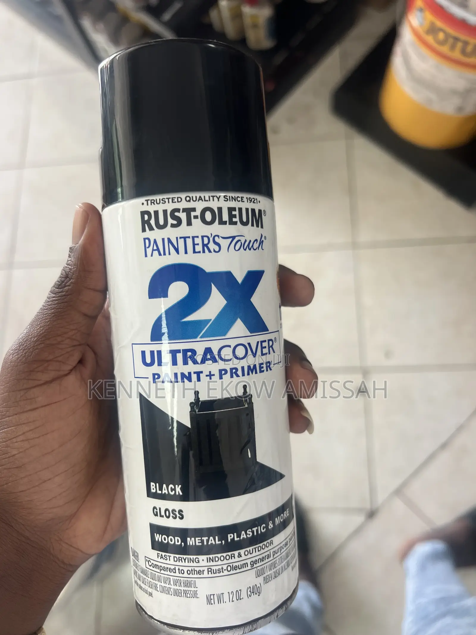 Rust Oleum Ultracover Paint and Primer