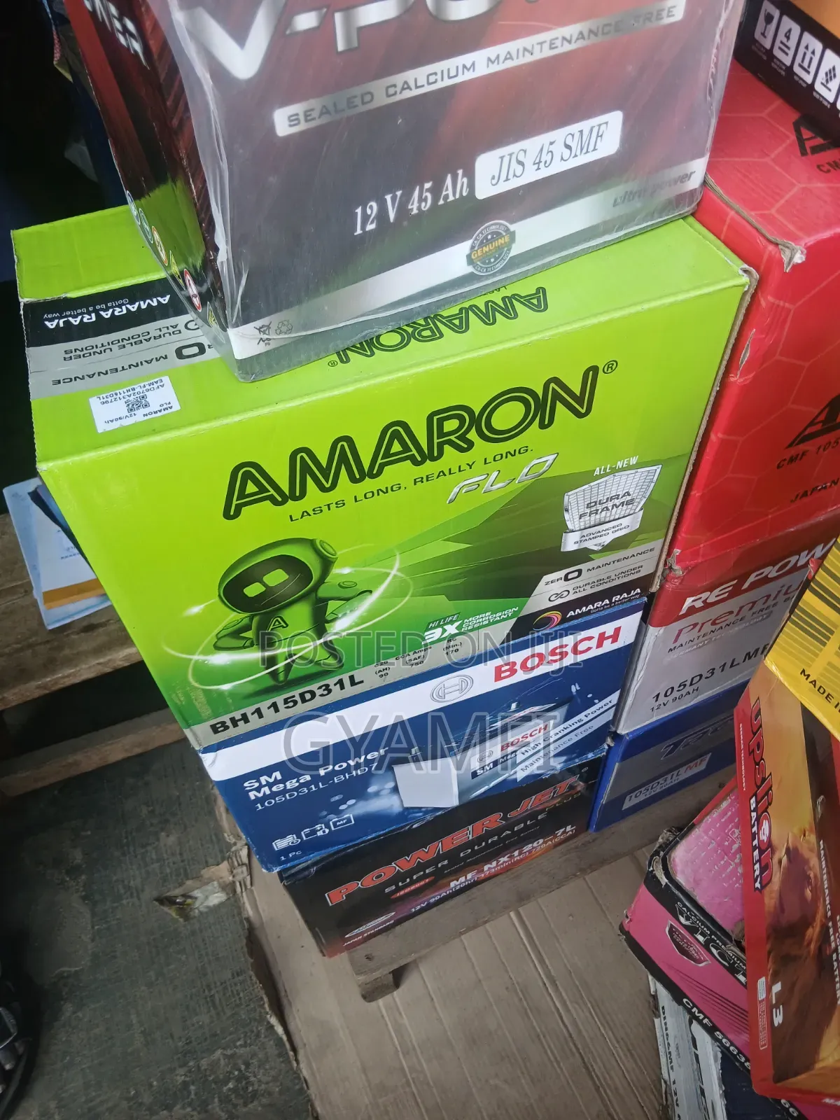 Amaron Battery 15plate
