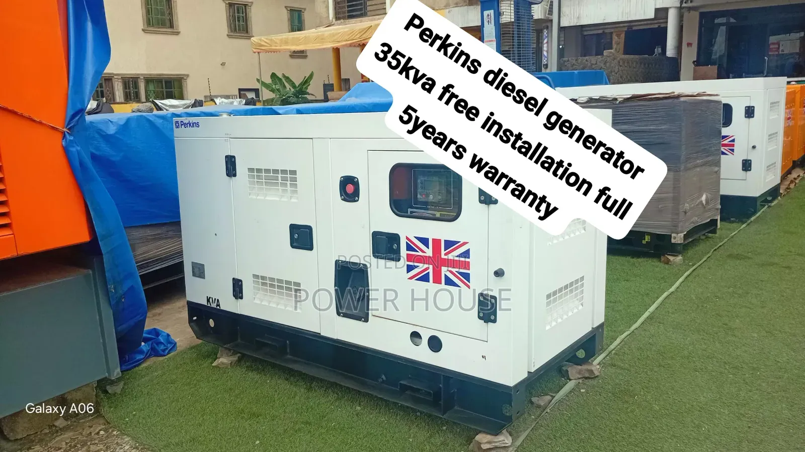 Premium Perkins Silent Generator – Built for Homes, Businesses