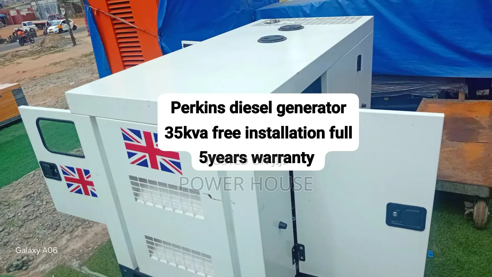 Original Perkins Power Generator – Engineered for Superior Reliability