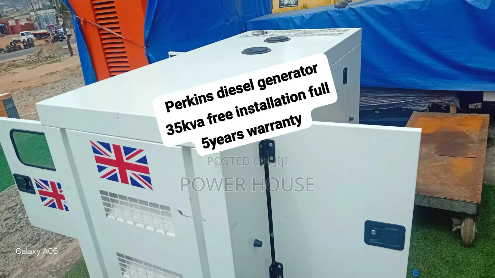 Original Perkins Power Generator – Engineered for Superior Reliability