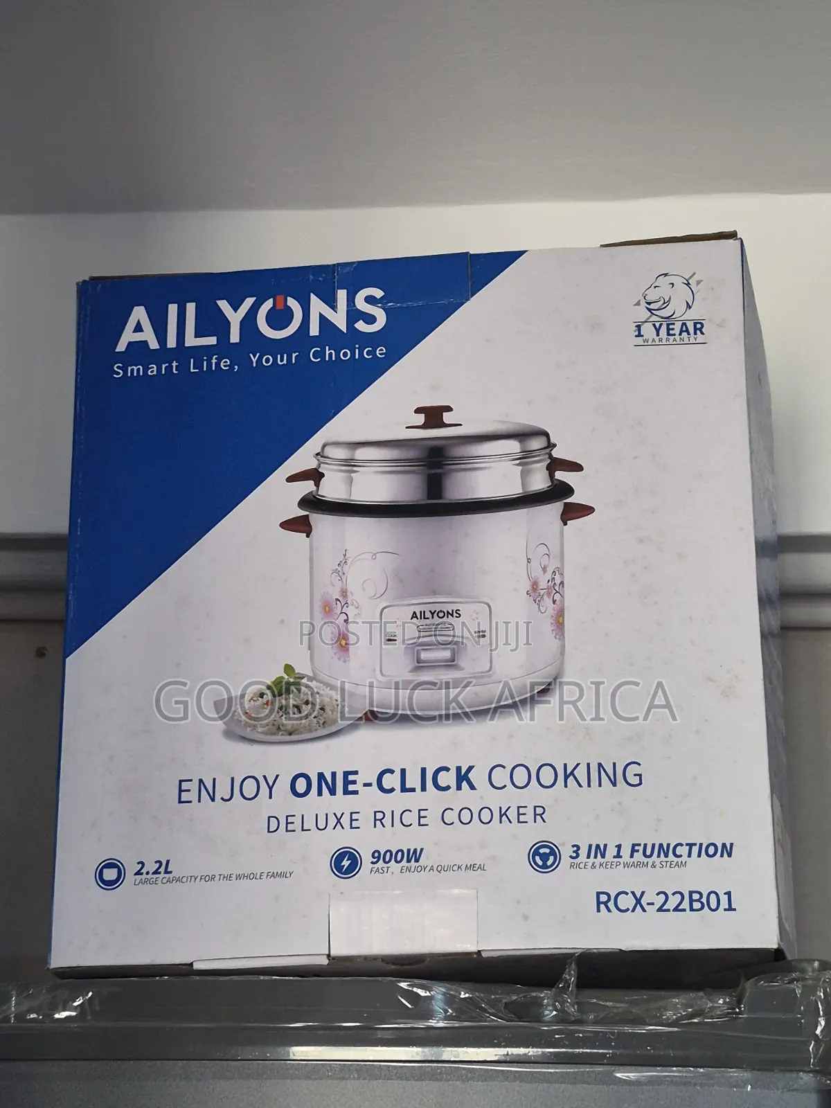 Ailyons 2.2L Rice Cooker
