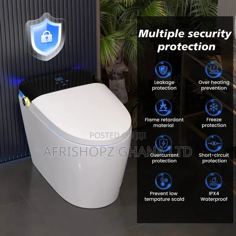 Smart Toilet, Electronic WC, Water Closet, Smart Water Closet , Ai Wc