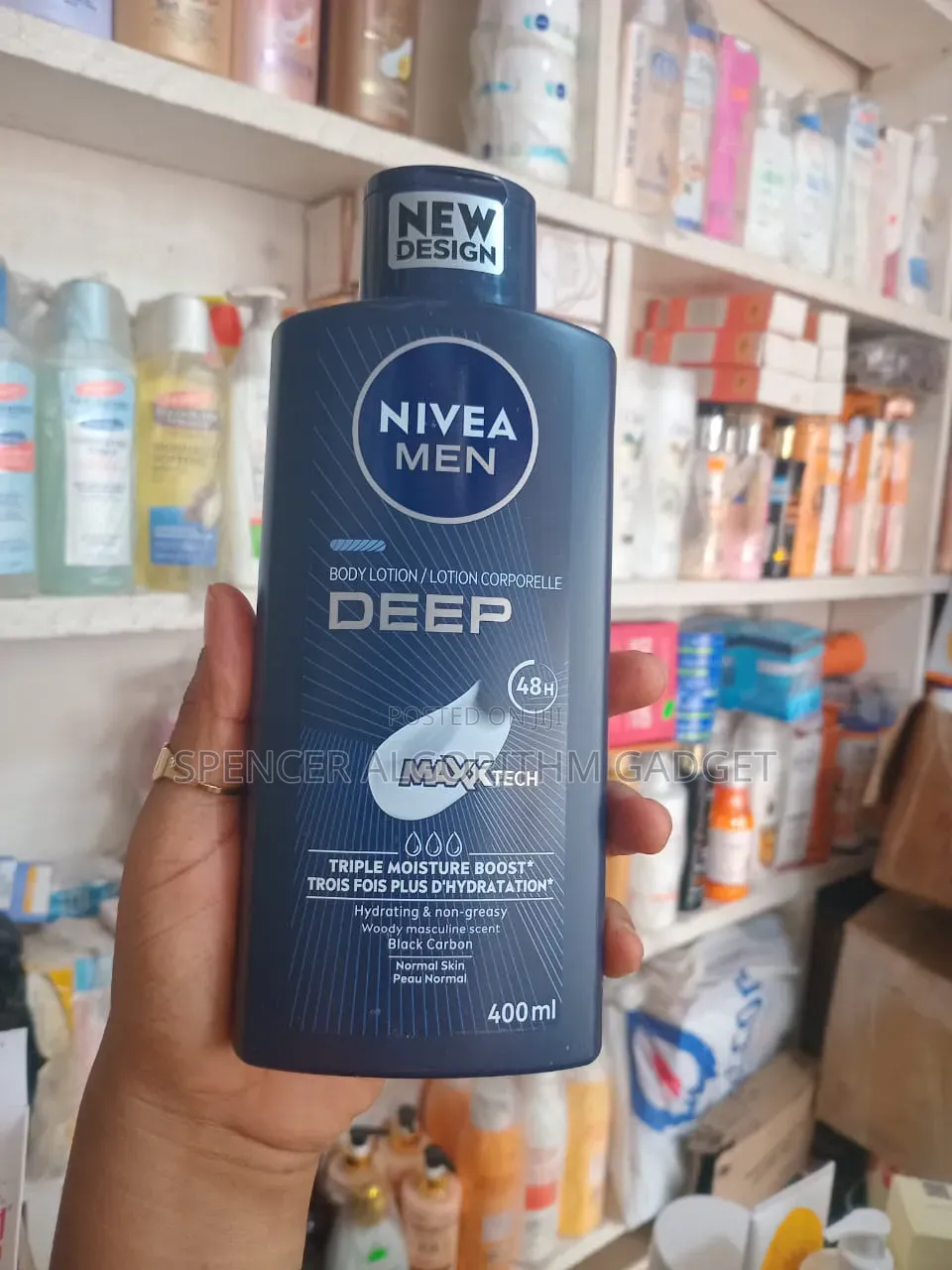 Nivea Men Deep(lt, Shaving Foam,roll-On,shower Gel-Available as Seen)