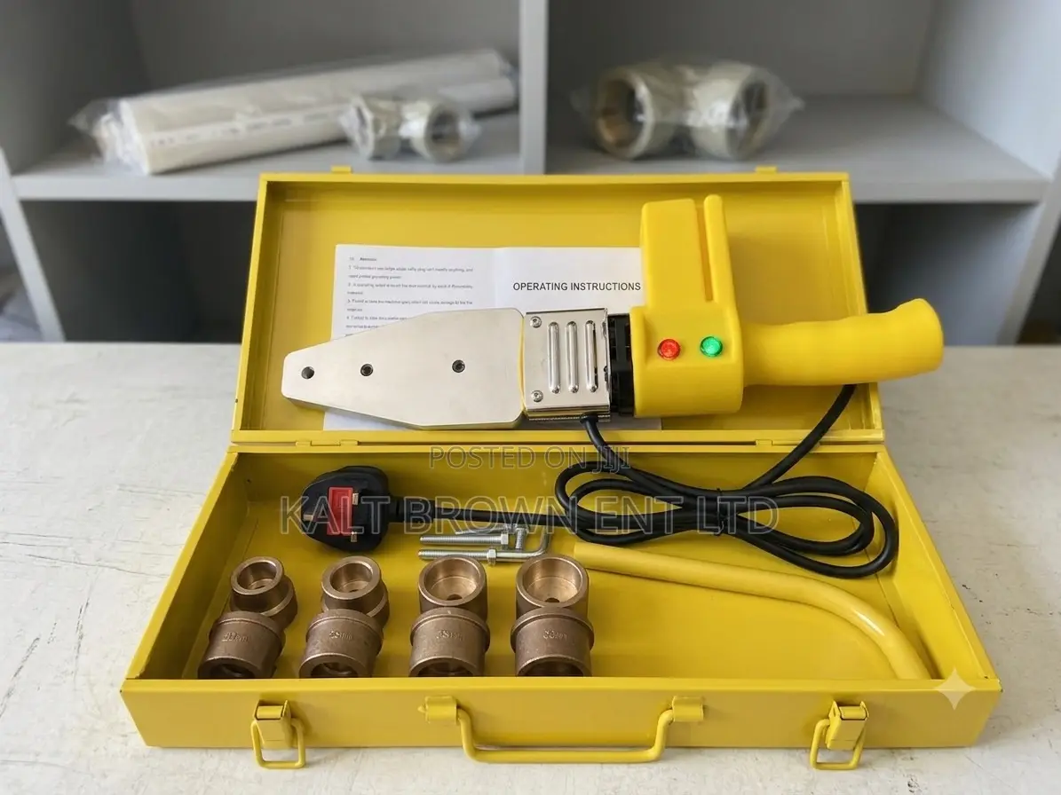 Heavy Duty PPR Pipe Welding Machine / Fusion Solderer Set 20mm - 63mm