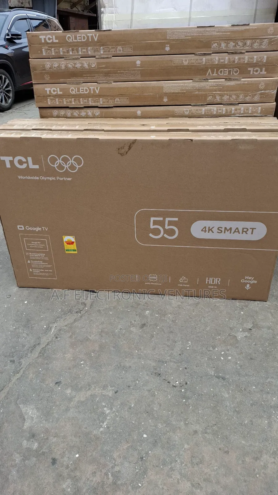 TCL 55-Inches Uhd Google Smart TV