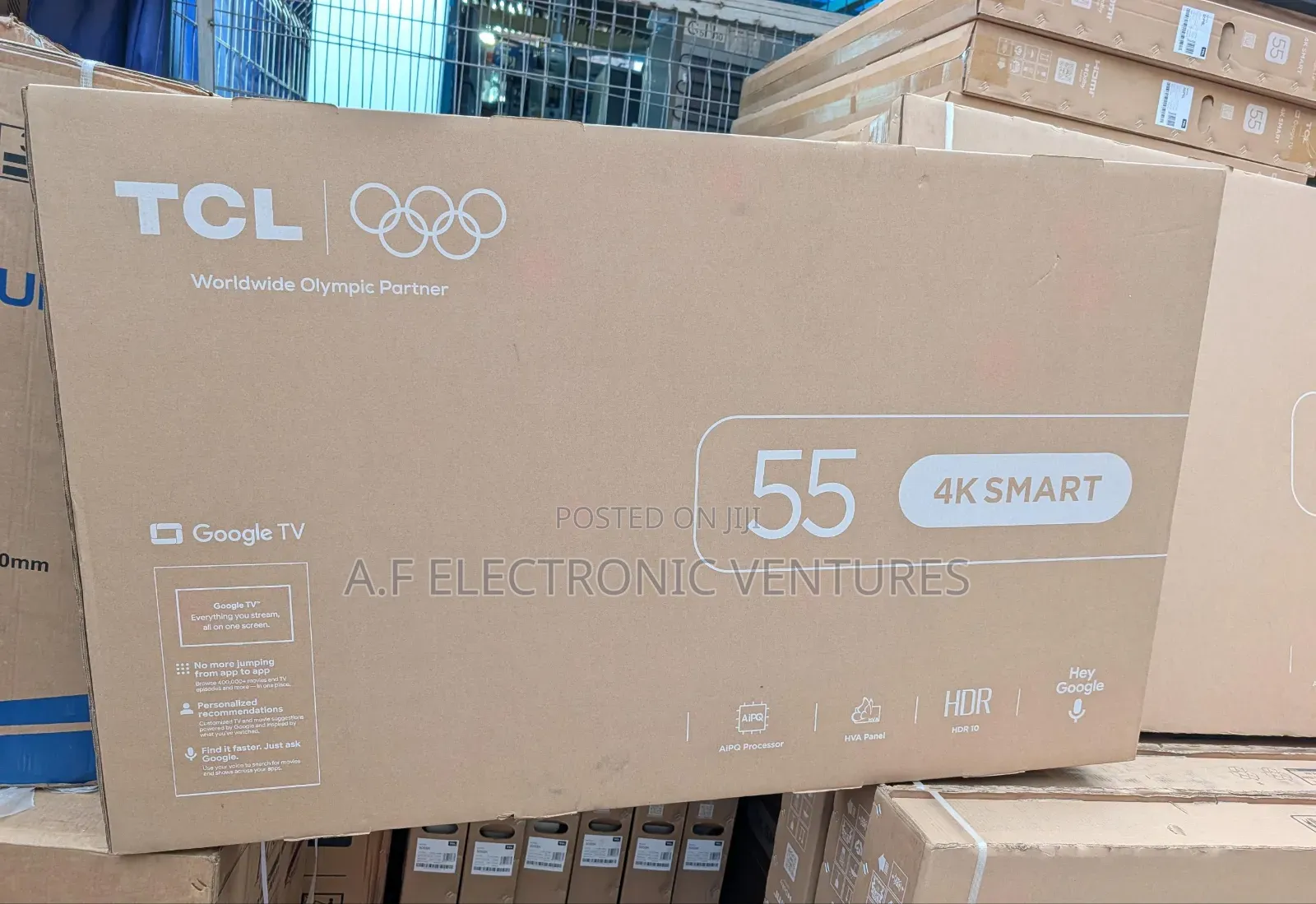 TCL 55-Inches Uhd Google Smart TV