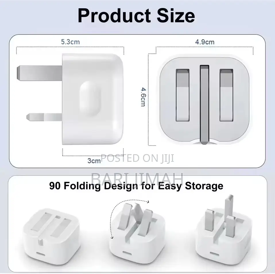 iPhone Fast Charger Charging Cable – High-Speed USB Power Adapter