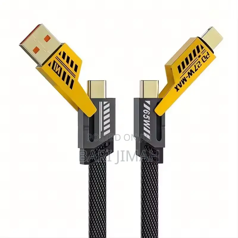 4-in-1 Fast Charging Cable – Multi-Function USB Charging Cable