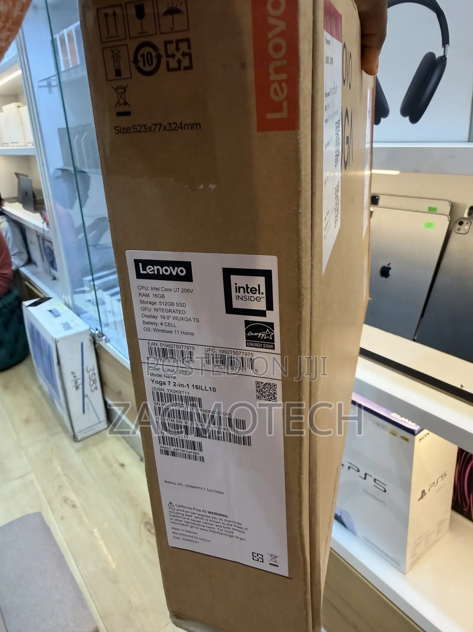 New Laptop Lenovo Yoga 7i 16GB Intel Core Ultra 7 SSD 512GB