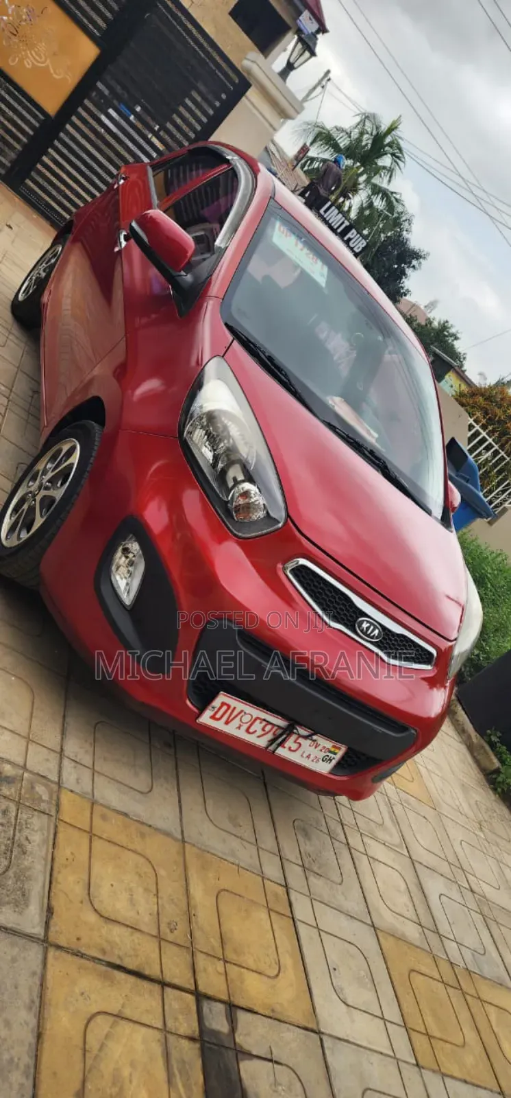 Kia Morning 2014 Red