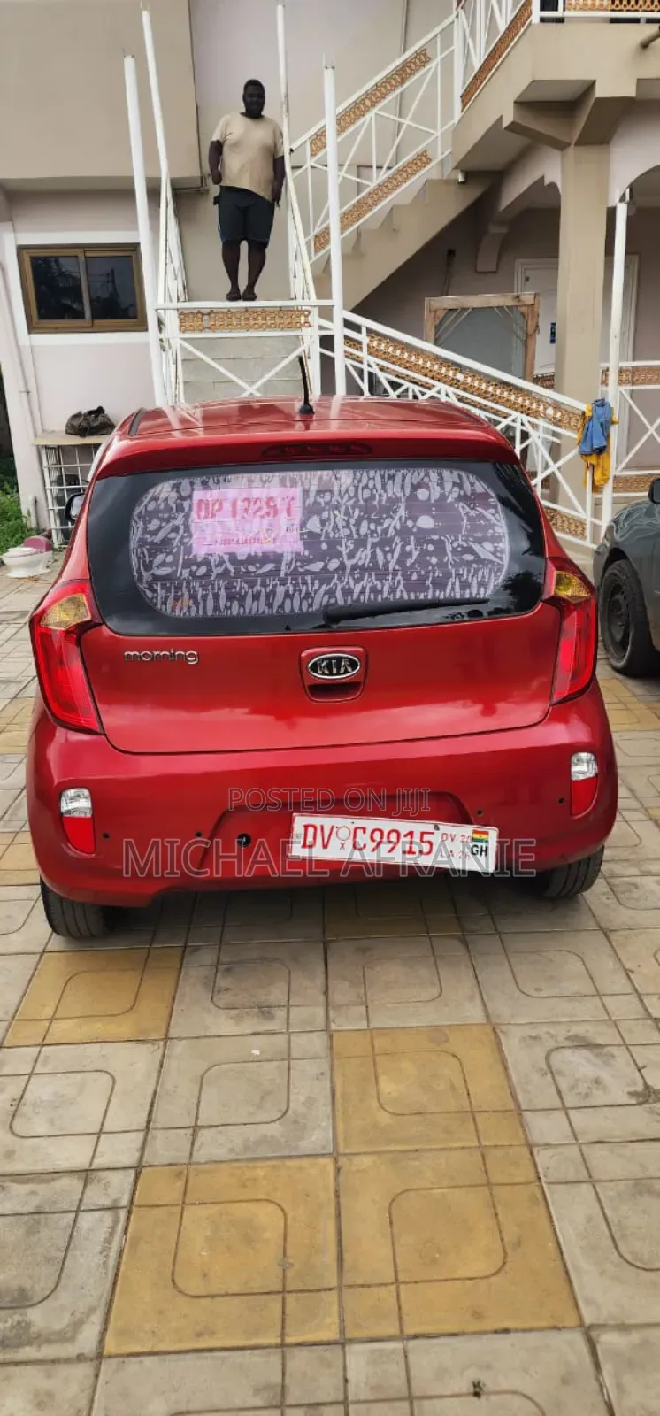 Kia Morning 2014 Red