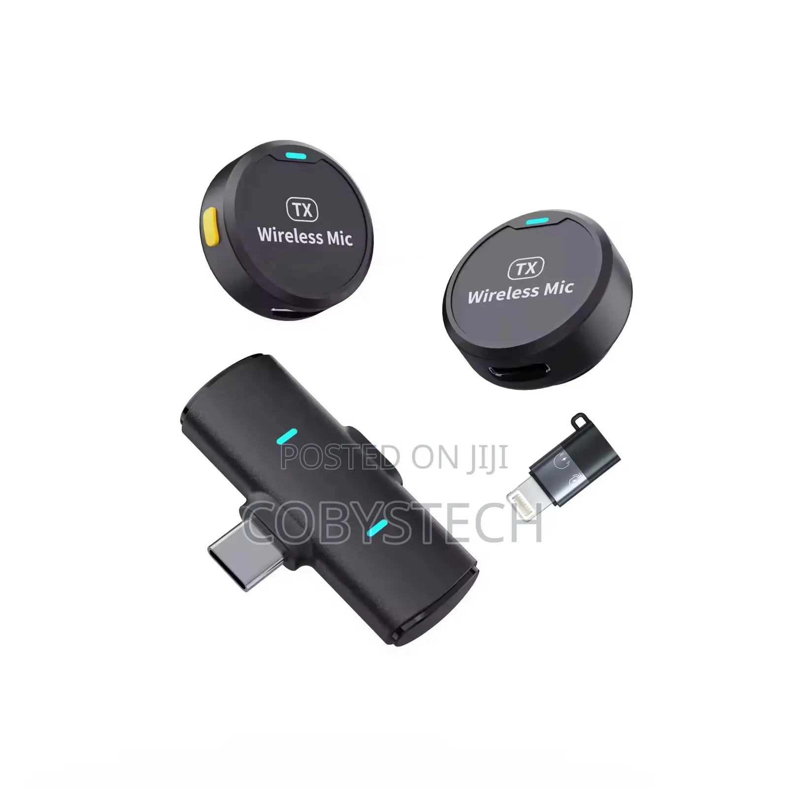 Magnetic Wireless Microphone- Dual TX