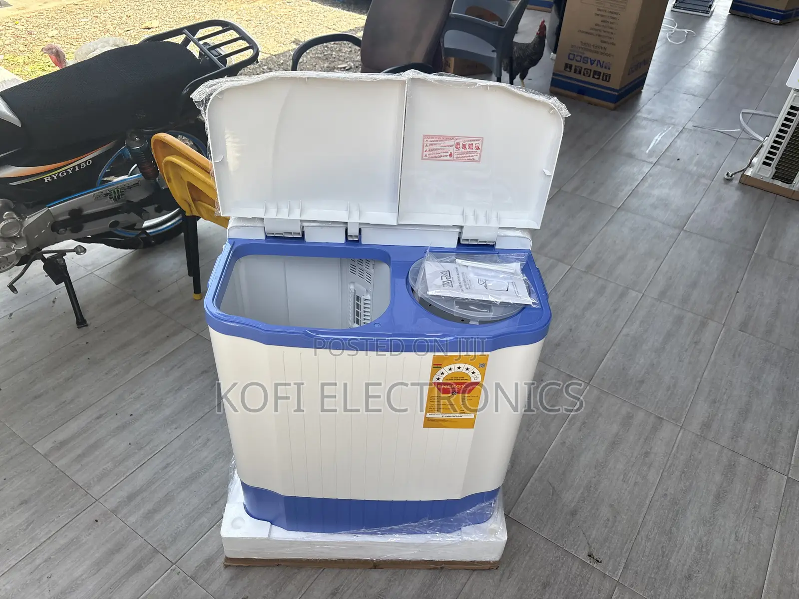 Soft Normal Wash Course Zara 7kg Semi-Auto Top Load Washing Machine