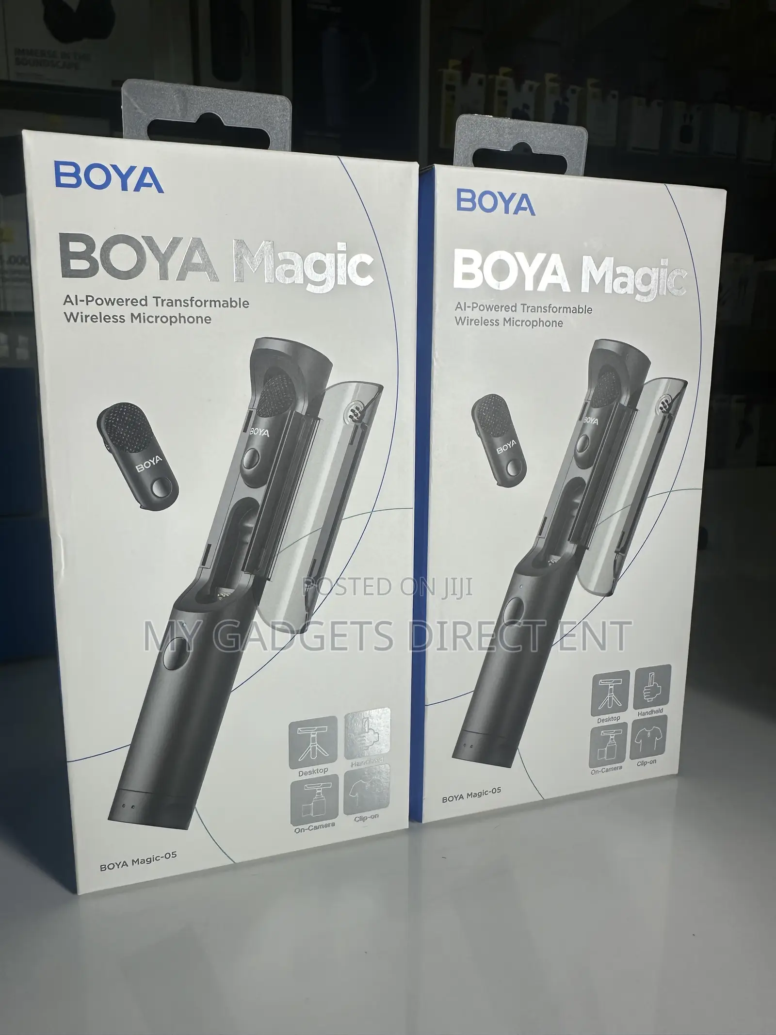 BOYA Magic-05 AI Wireless Microphone With 30Hr Charging Case