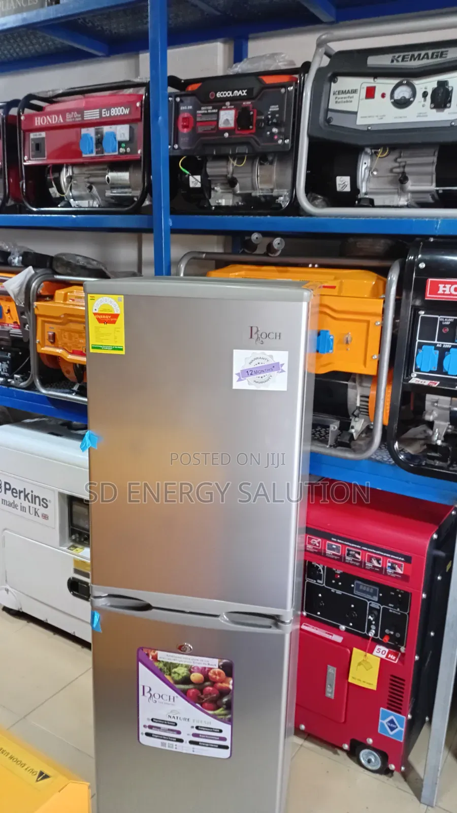 Roch 147 Liters Double Door Refrigerator – Energy Saving Fridge