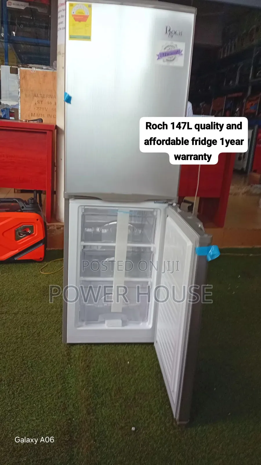Superb Roch Refrigerator With Large Freezer Storage Boch 2 Door Fridge