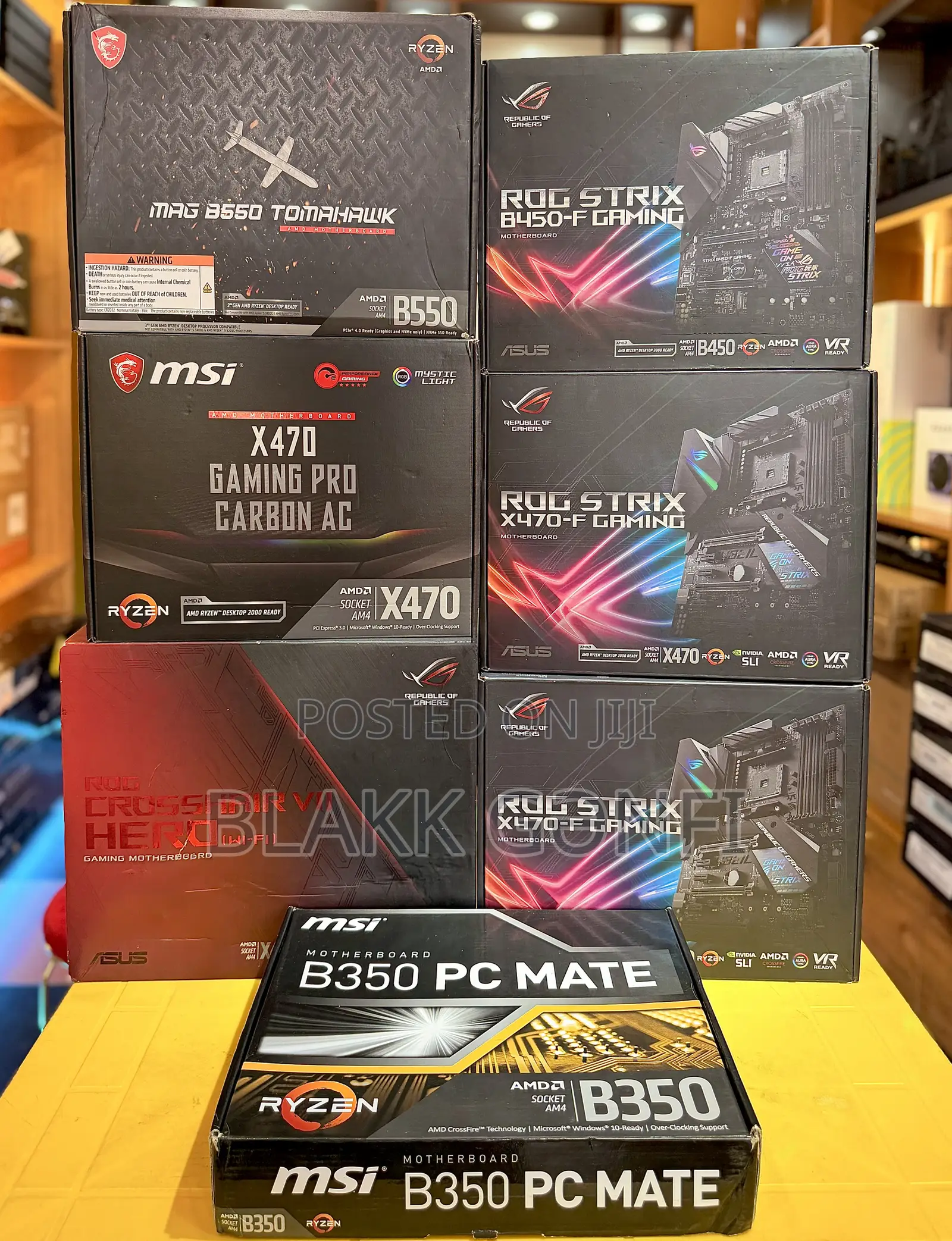 RyZen B350,B450,B550,X370,X470 AM4 MotherBoards