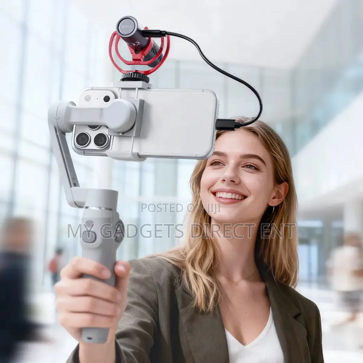 BOYA BY-MM1+ Super-Cardioid Shotgun Microphone for Camera Phone