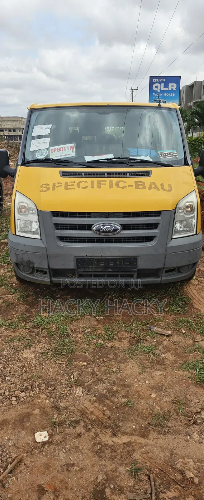 Ford Transit Connect 2012 Yellow