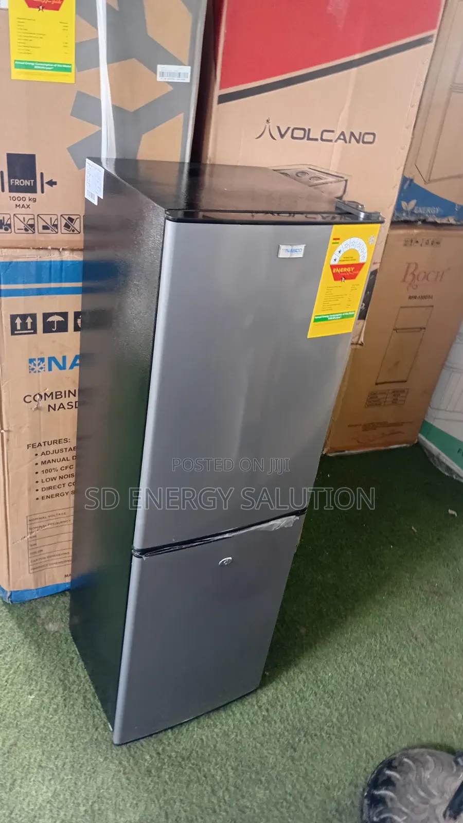 Nasco Double Door Refrigerator 158L – Premium Cooling