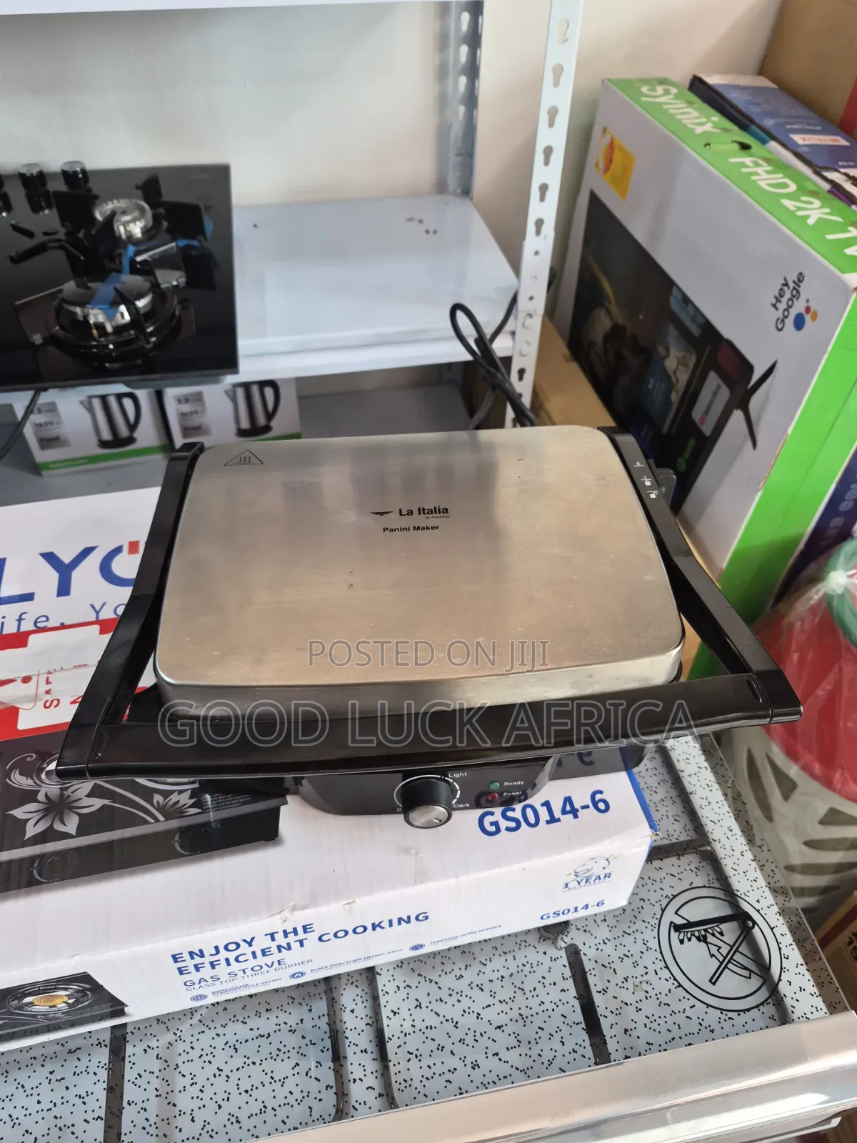 La Italia Panini Grill Maker – 2000 Watts