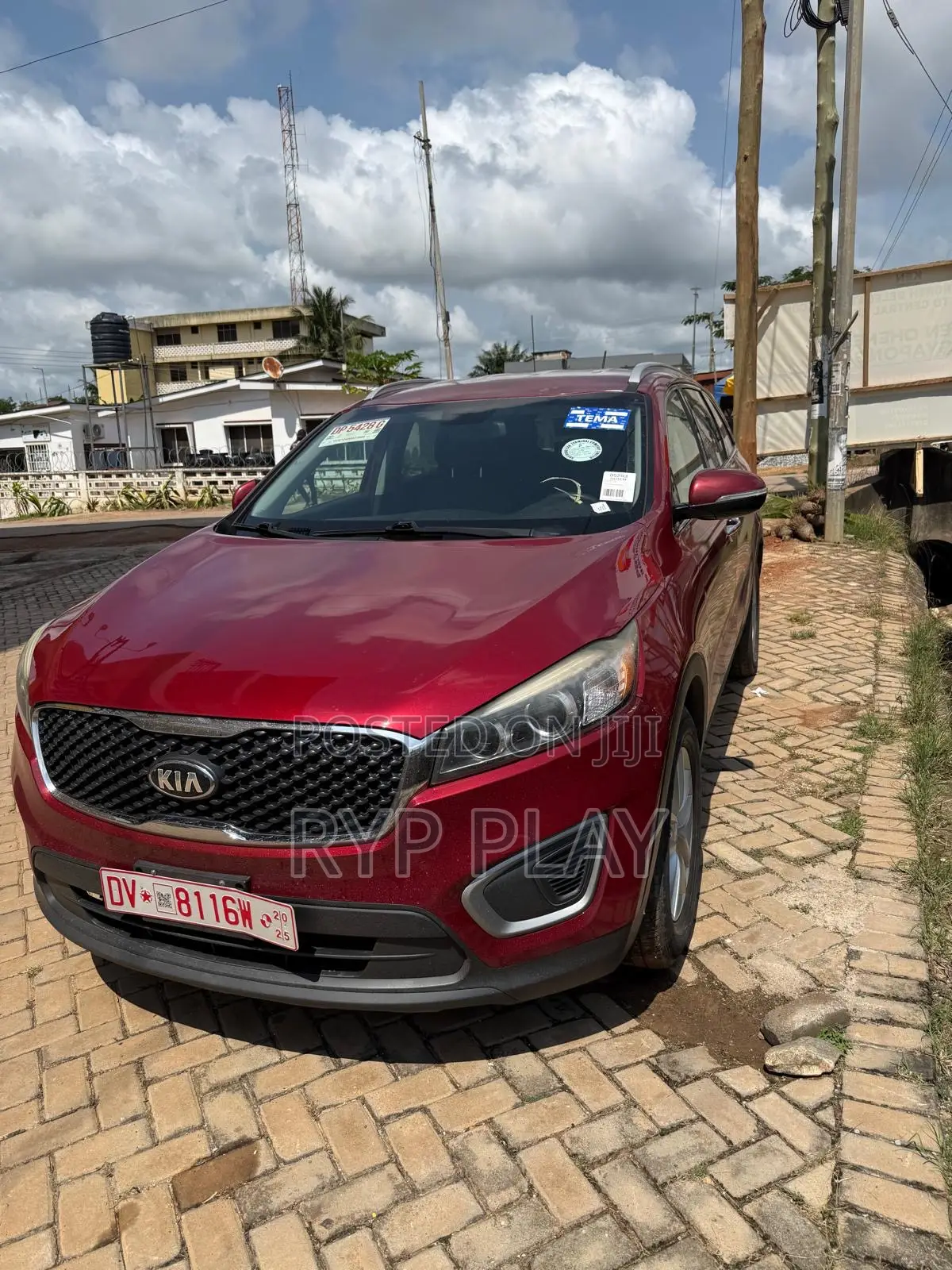 Kia Sorento 3.3L LX FWD 2017 Burgundy
